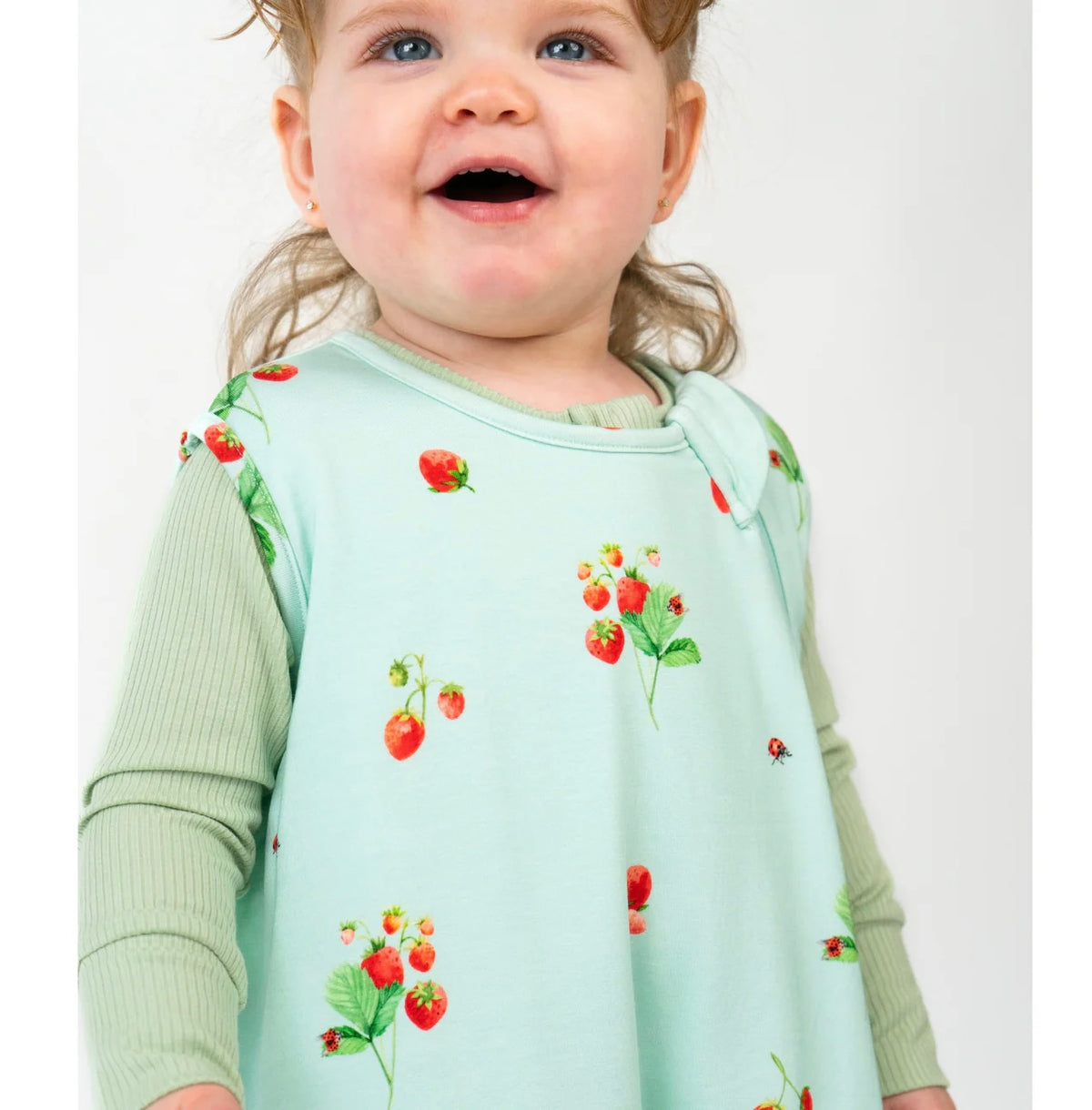 NR BELAN J | SLEEP BAG 1.0 TOG | STRAWBERRY GARDEN