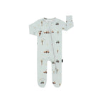 NR BELAN J FOOTED ZIPPER SLEEPER | TRACTOR