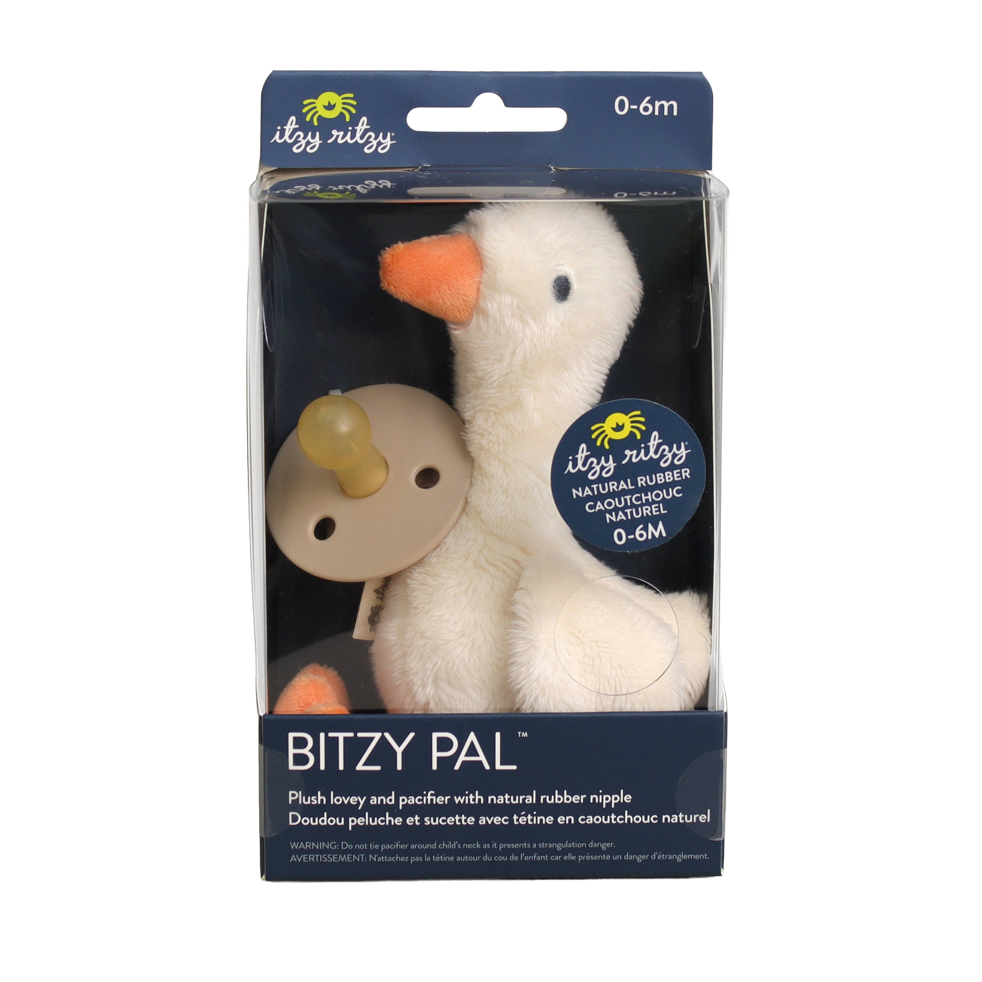 NR BITZY PAL NATURAL PACIFIER PLUSH | COW