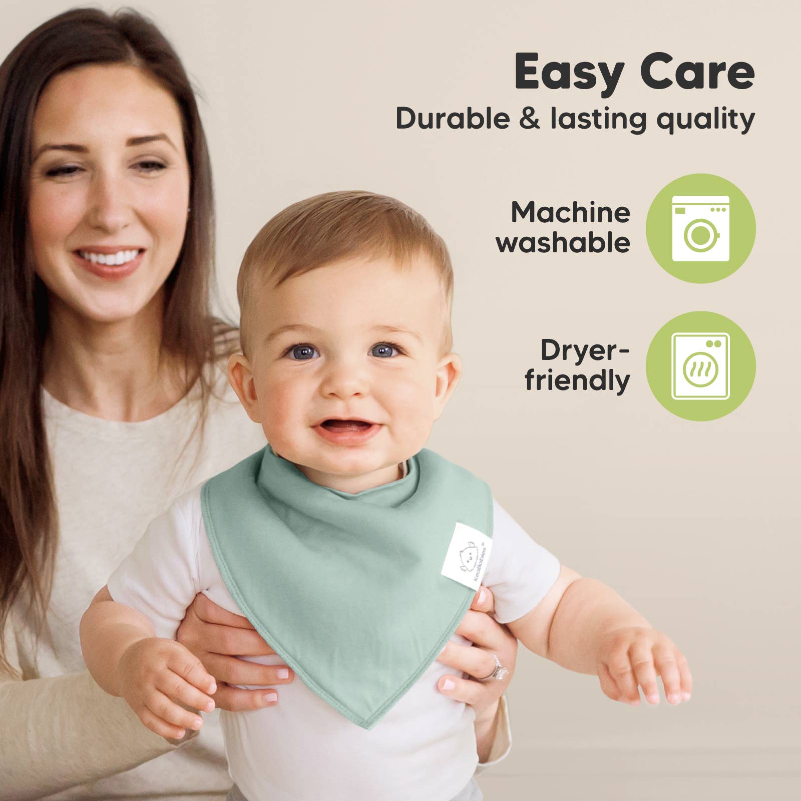 NR KEABABIES BABY BANDANA BIBS | 8-PACK | ROARSOME