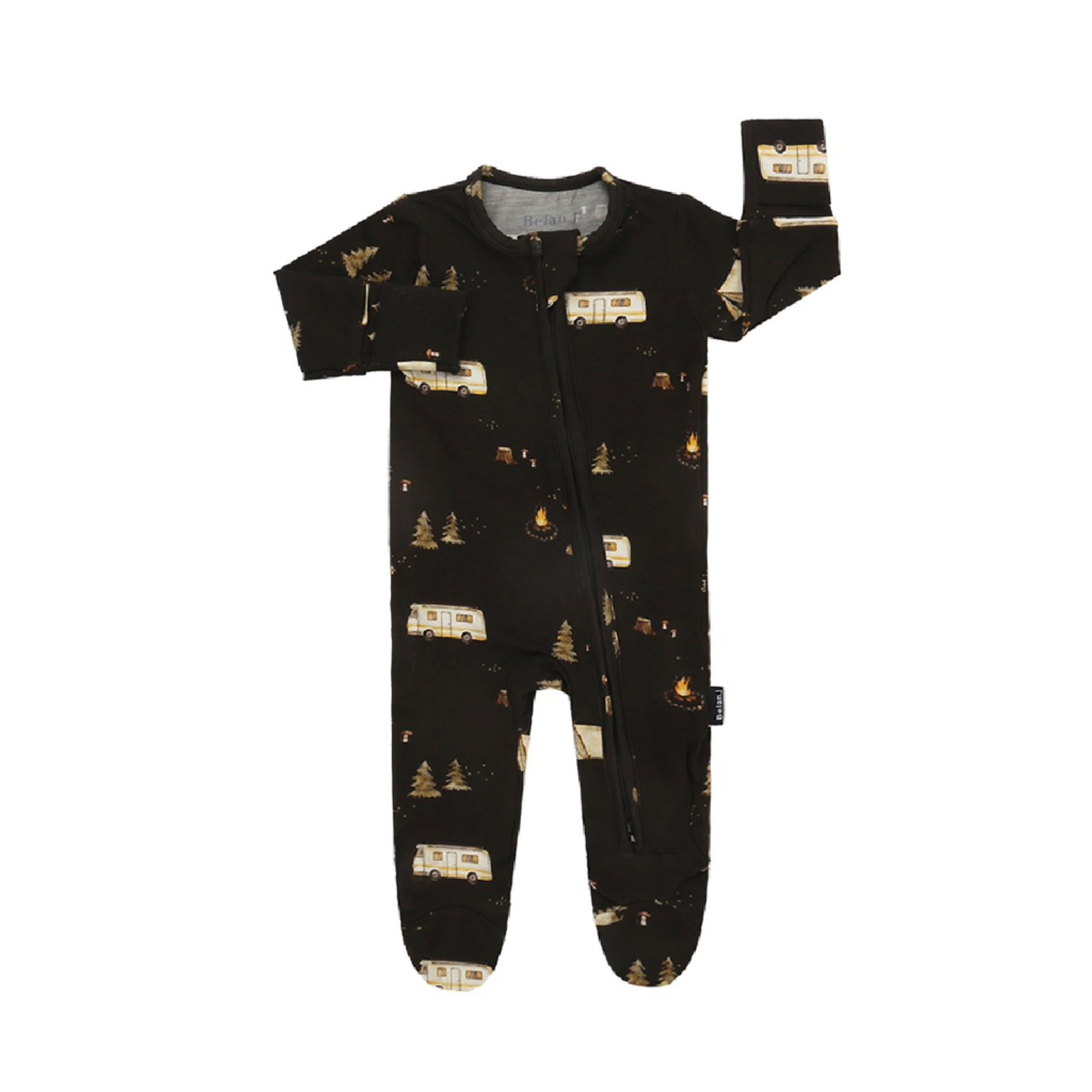 NR BELAN J NIGHT CAMP | FOOTED ZIPPER SLEEPER