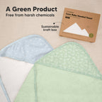 NR KEABABIES LUXE HOODED TOWEL | 35x35 | DINOS