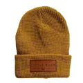 NR LITTLE BUCK WAFFLE CABIN BEANIE | MUSTARD
