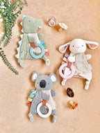 NR BITZY CRINKLE SENSORY TOY TEETHER | MALLARD