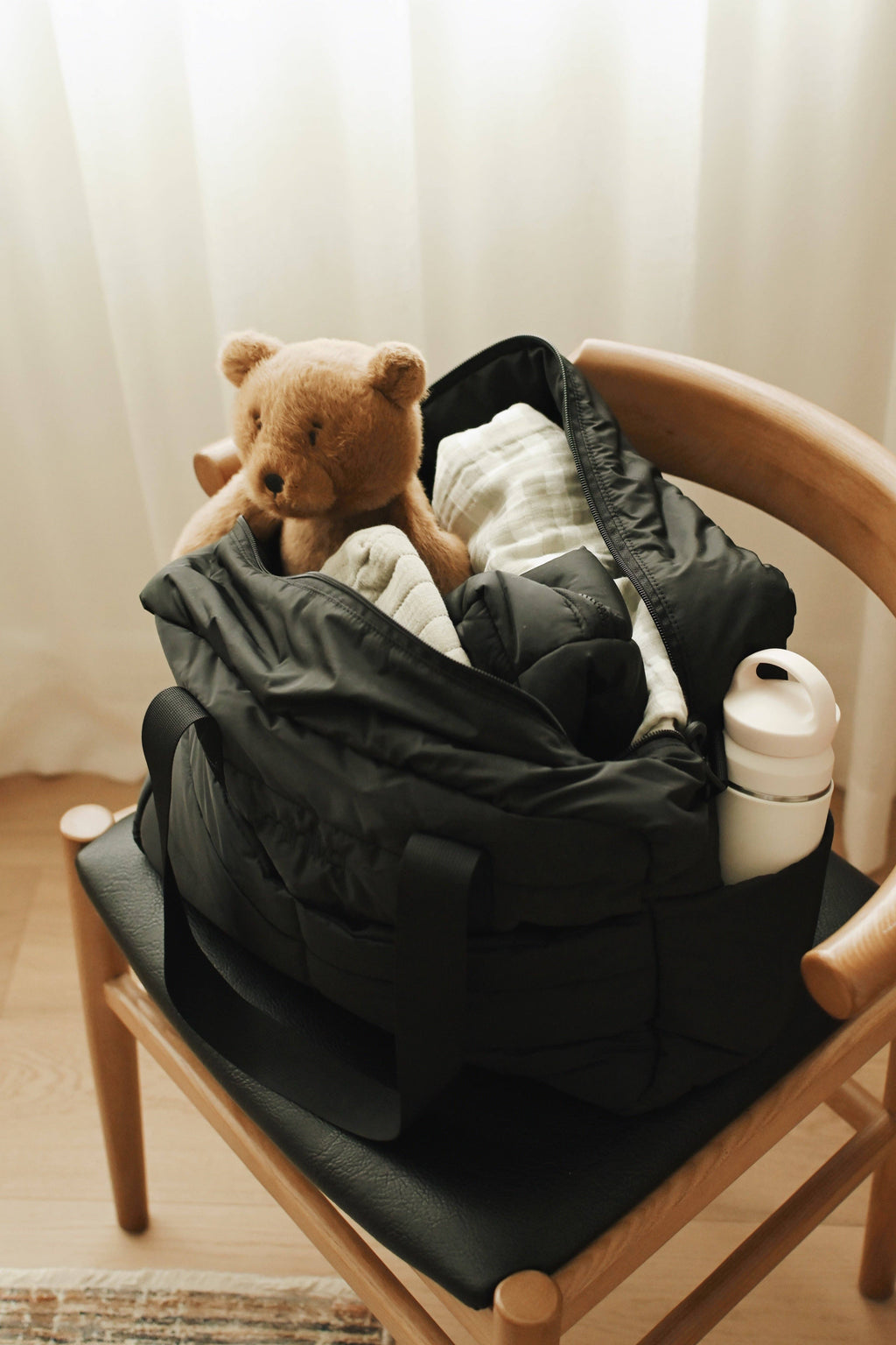 NR MINIKA DIAPER BAG | BLACK