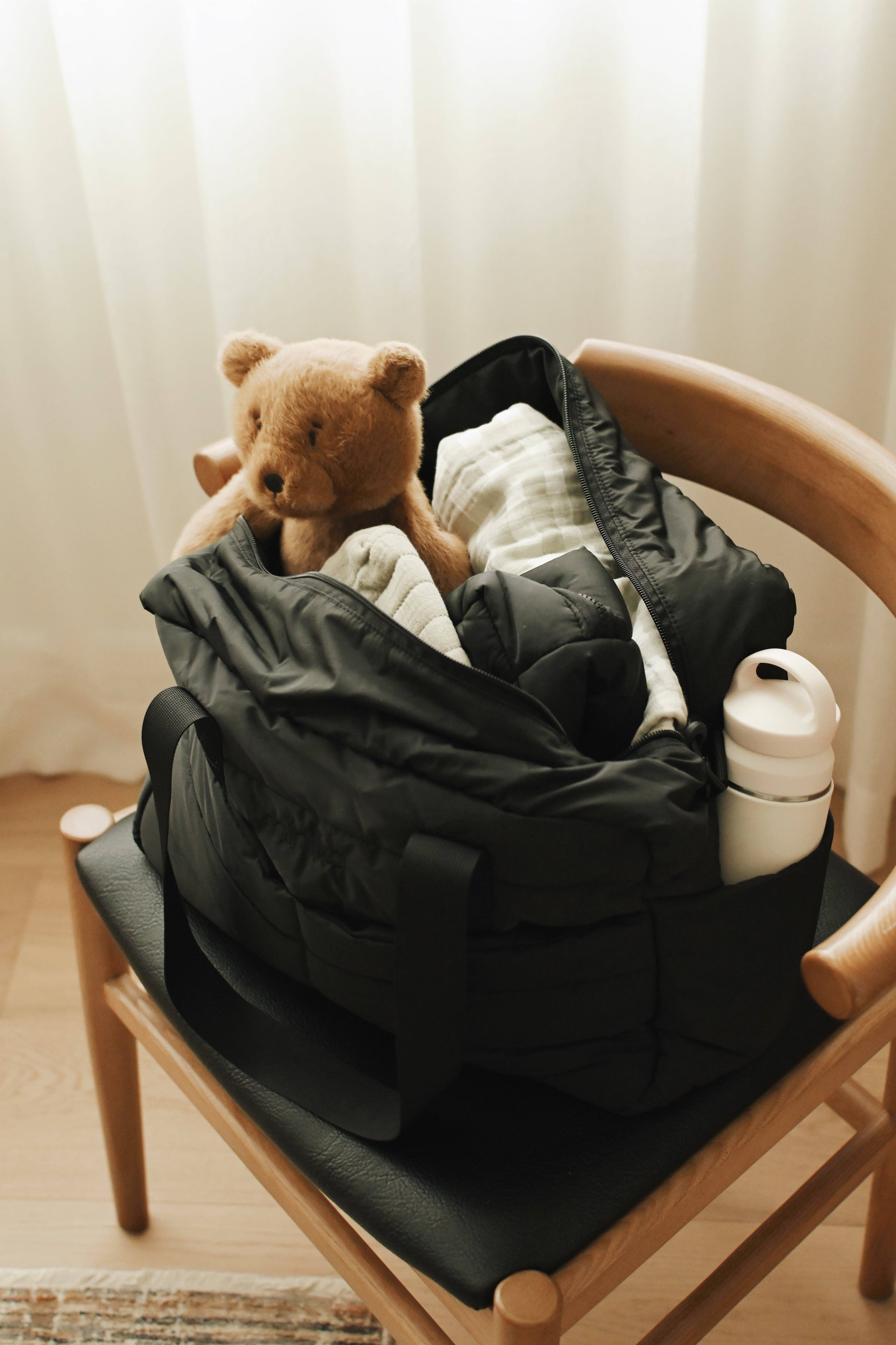 NR MINIKA DIAPER BAG | BLACK