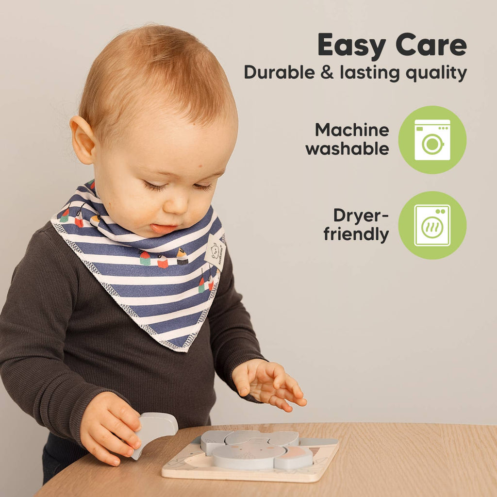 NR KEABABIES BABY BANDANA BIBS | 8-PACK | LET LOOSE