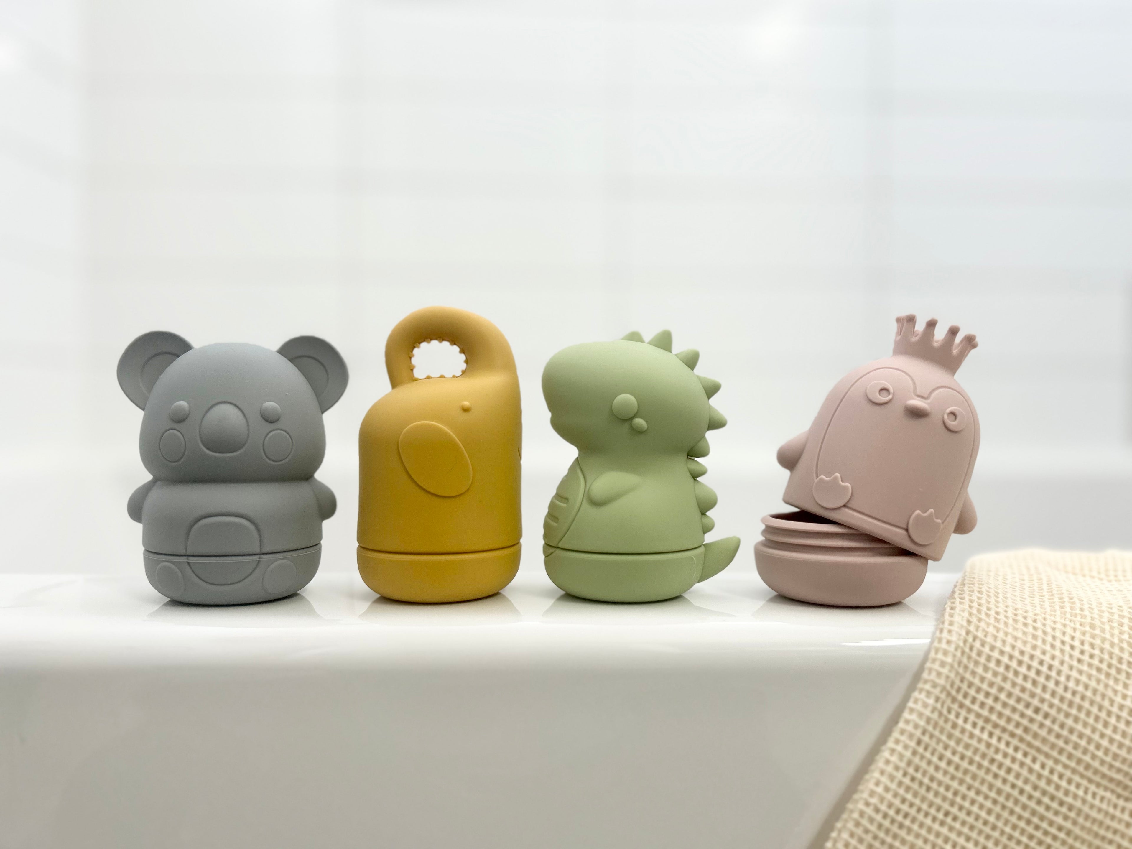 NR BATH TIME TOY SET | 4PK