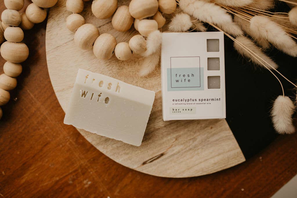 NR EUCALYPTUS SPEARMINT BAR SOAP | FRESH WIFE SOAP CO.