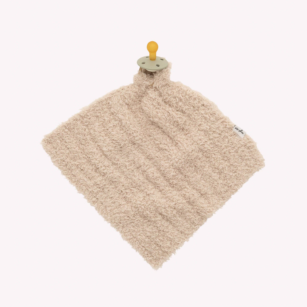 NR PLUSH PACIFIER HOLDER | PIP & PHEE | PETAL PINK