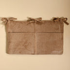 NR MINIKA CRIB ORGANIZER | ALMOND