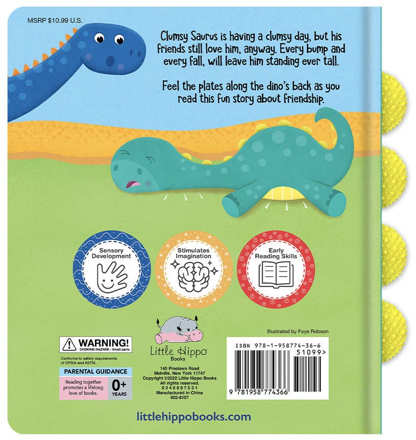 NR BOOKS | CLUMSY SAURUS