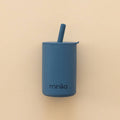 NR MINIKA STRAW CUP + LID | INDIGO