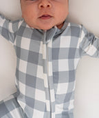 NR BELAN J | FOOTLESS SLEEPER | DENIM PLAID