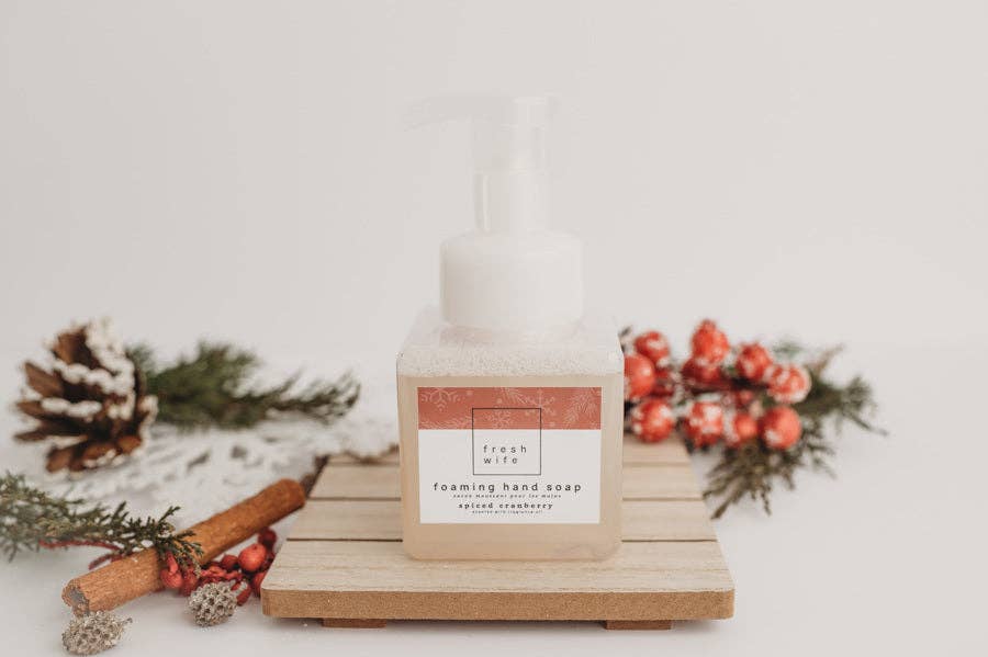 NR SPICED CRANBERRY FOAMING SOAP | FRESH WIFE SOAP CO.