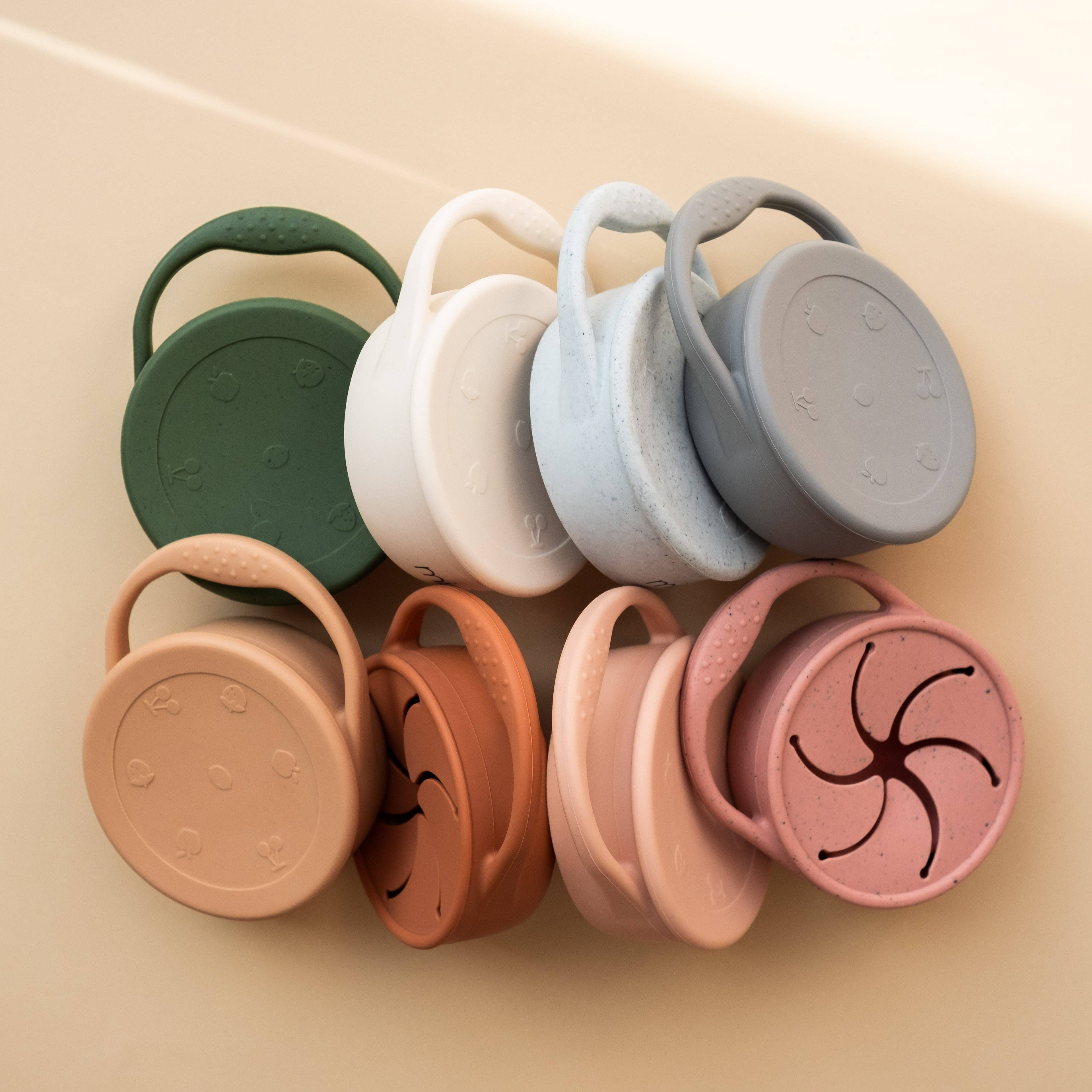 NR MINIKA SILICONE SNACK CUP | BLUSH
