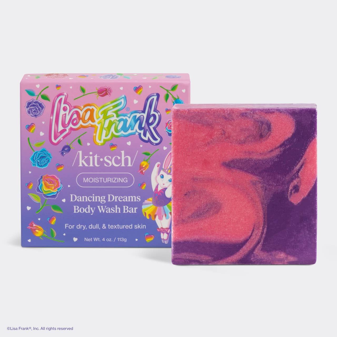 NR KITSCH X LISA FRANK DANCING DREAMS BODY WASH BAR