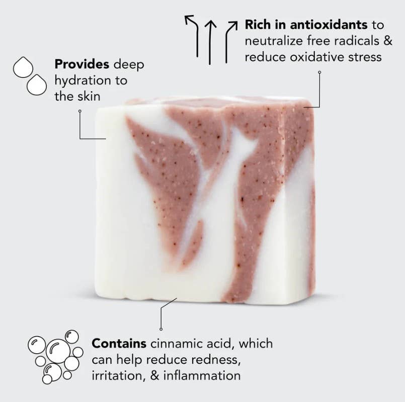 NR KITSCH SHEA BUTTER EXFOLIATING BODY WASH BAR