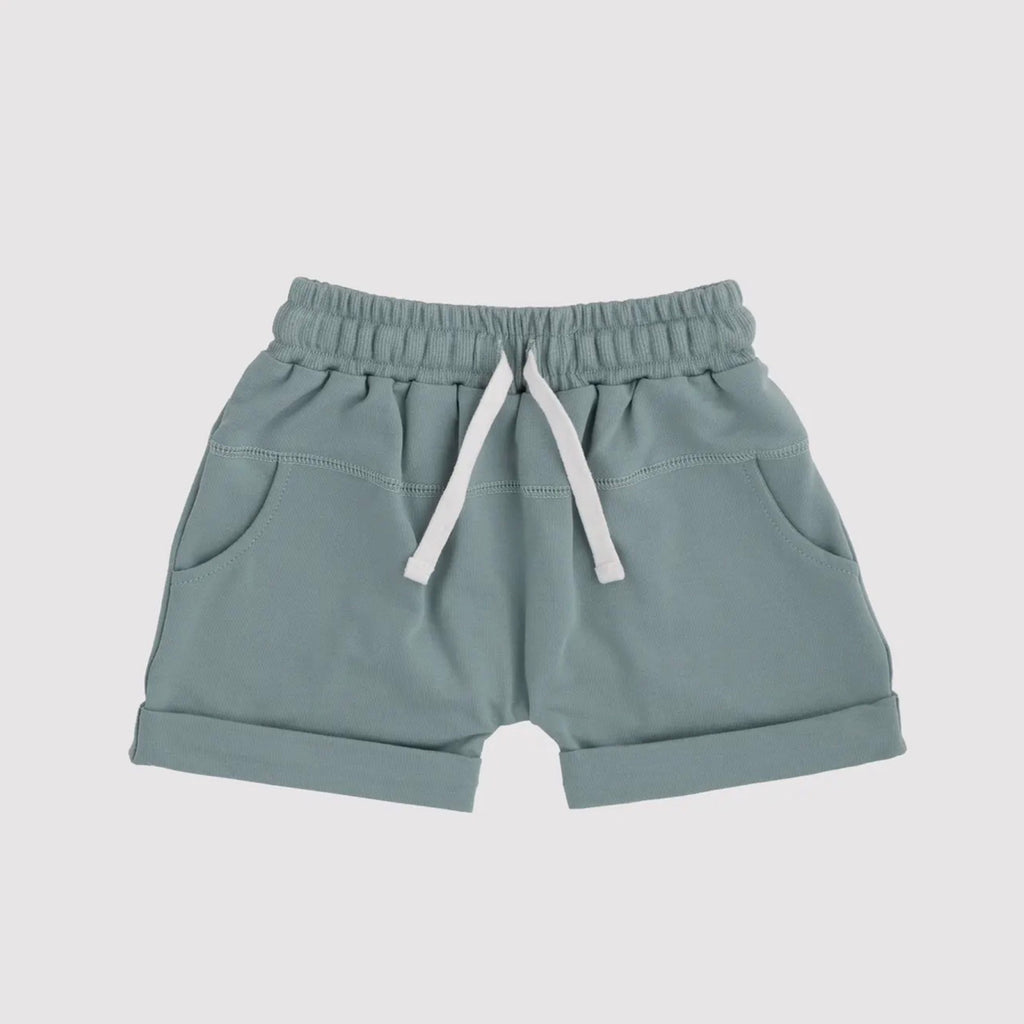 NR SWIZZ HAREM SHORT | DUSTY AQUA