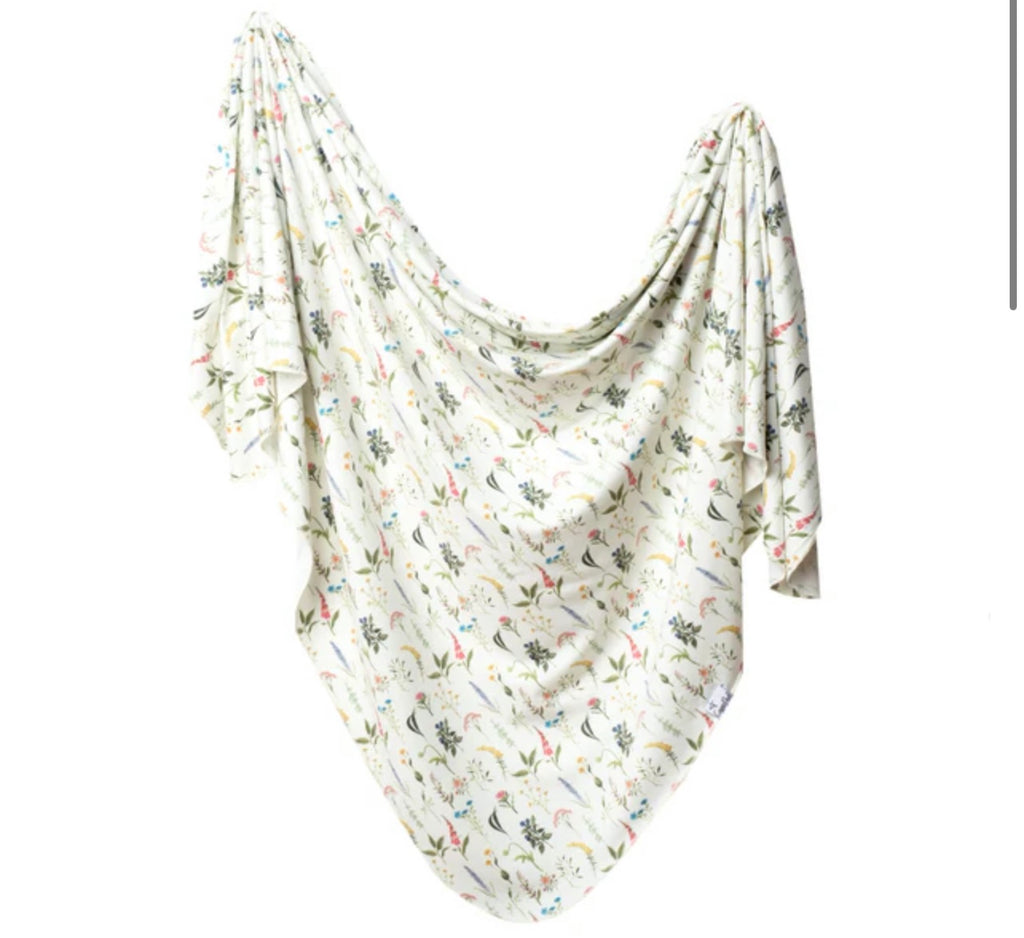 NR COPPER PEARL SWADDLE BLANKET | ASPEN FLORALS