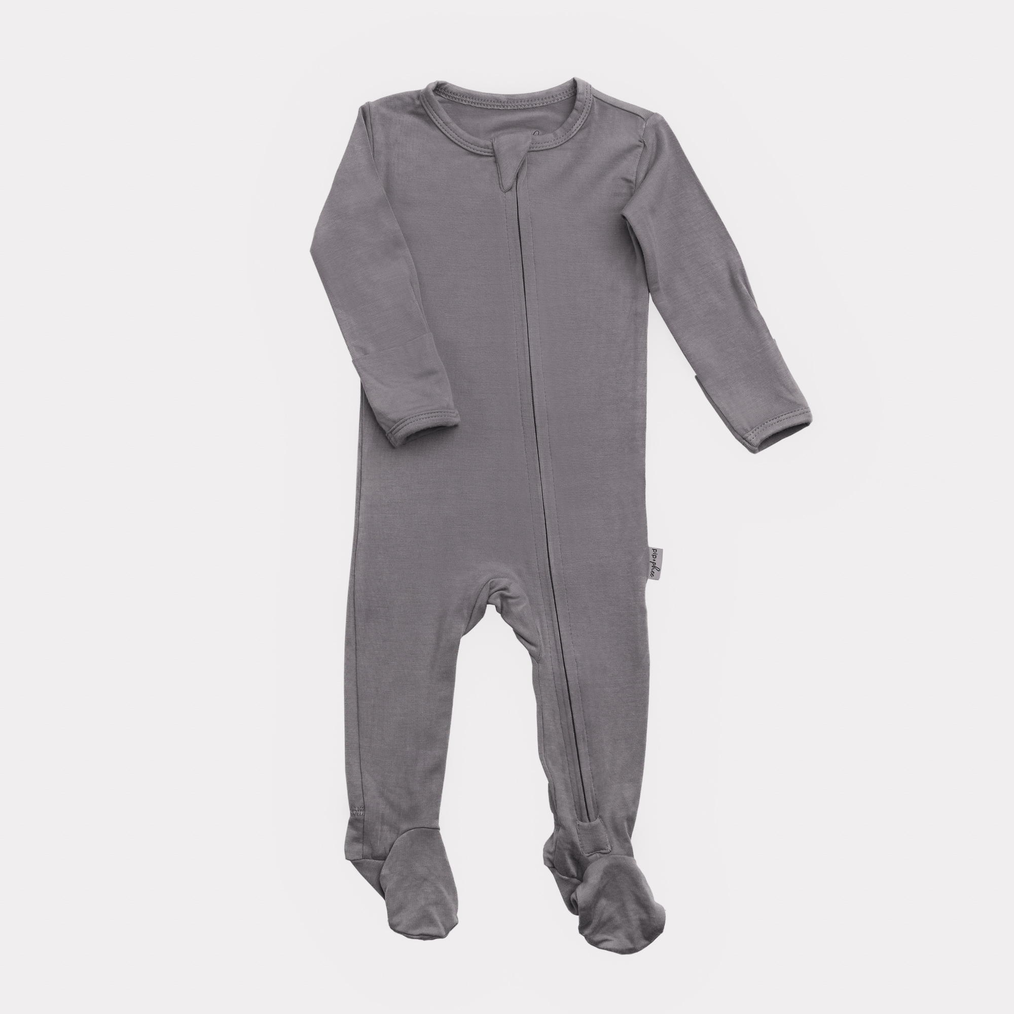 NR PIP + PHEE BAMBOO FOOTED SLEEPER | NIGHT BLACK | 0-3 M