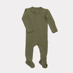 NR PIP + PHEE BAMBOO FOOTED SLEEPER | CRANBERRY | 0-3 M