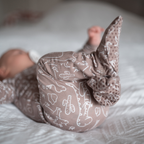 NR PIP + PHEE BAMBOO FOOTED SLEEPER | VINTAGE FLORAL