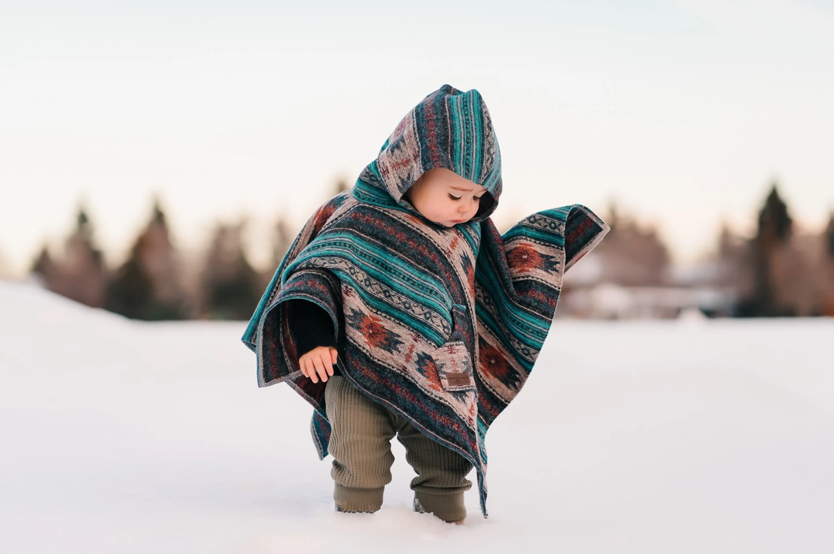 NR MINI PONCHO | SWITCHBACK