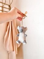 NR BITZY PAL NATURAL PACIFIER PLUSH | COW