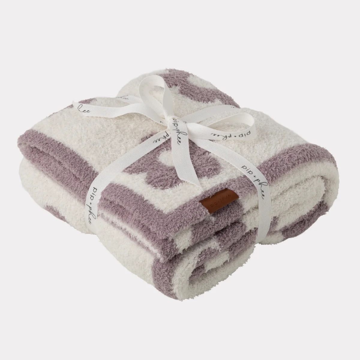 NR PIP PHEE TODDLER PLUSH BLANKET | LILAC FLOWERS