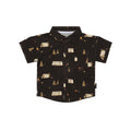 NR BELAN J NIGHT CAMP | SHORT SLEEVE BAGGY POLO SHIRT