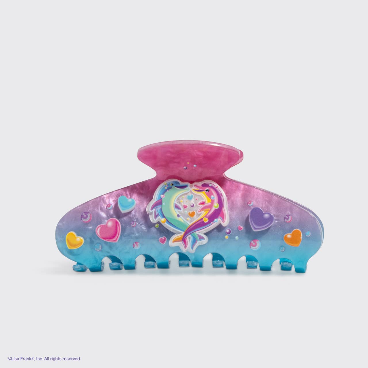 NR KITSCH X LISA FRANK GLITTER CLAW CLIP