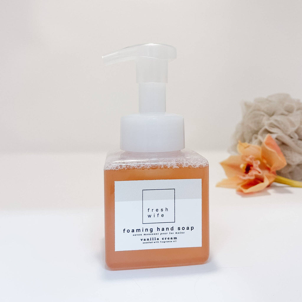 NR VANILLA CREAM FOAMING SOAP: 250ml | FRESH WIFE SOAP CO.