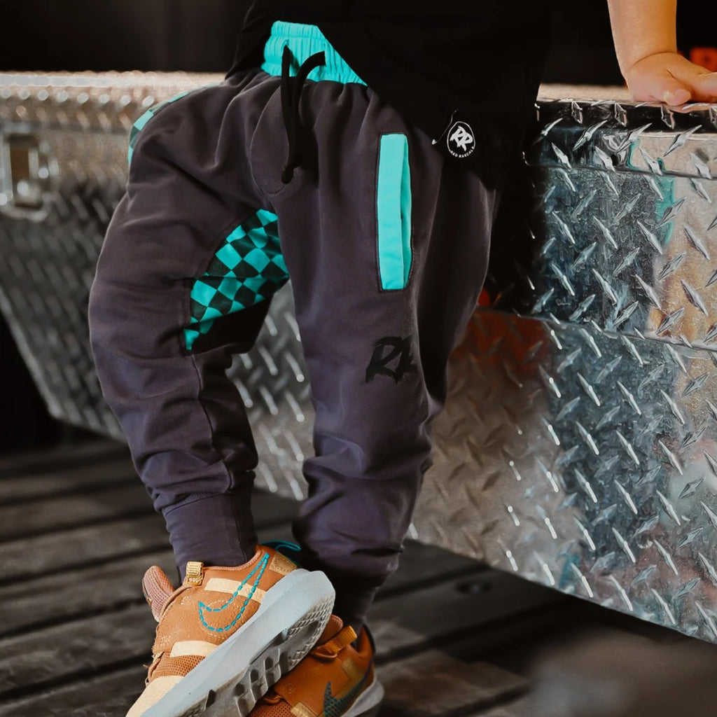 NR RAD RASCALS JERSEY JOGGER | BLUE CHECK