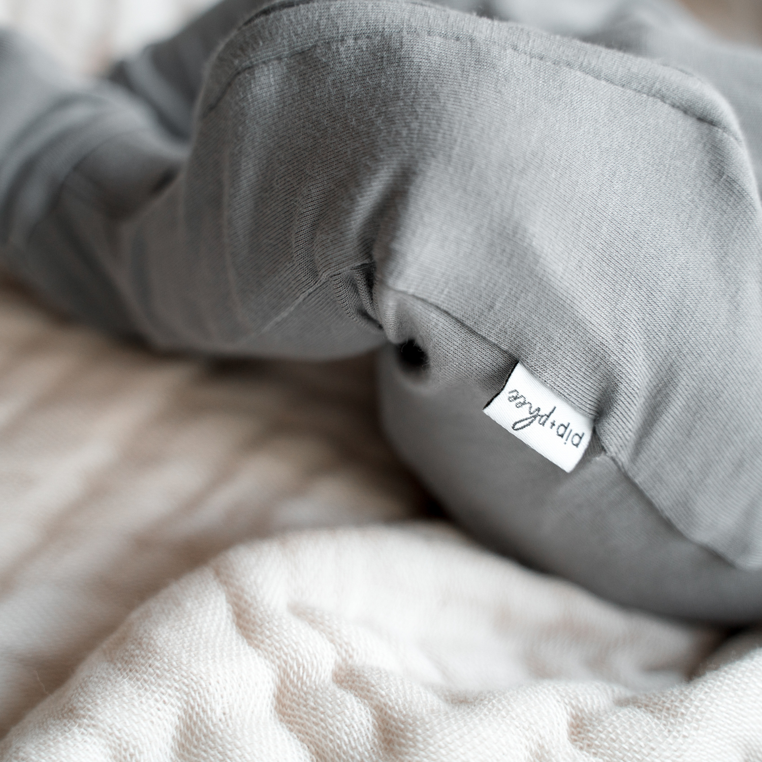 NR PIP + PHEE BAMBOO FOOTED SLEEPER | CRANBERRY | 0-3 M