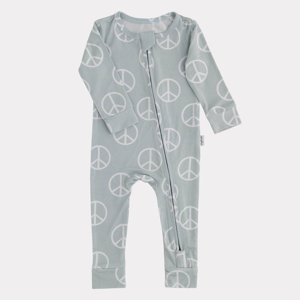 NR PIP + PHEE BAMBOO FOOTLESS SLEEPER | PEACE