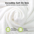 NR KEABABIES WASH CLOTHS | 6 PACK | ROSY