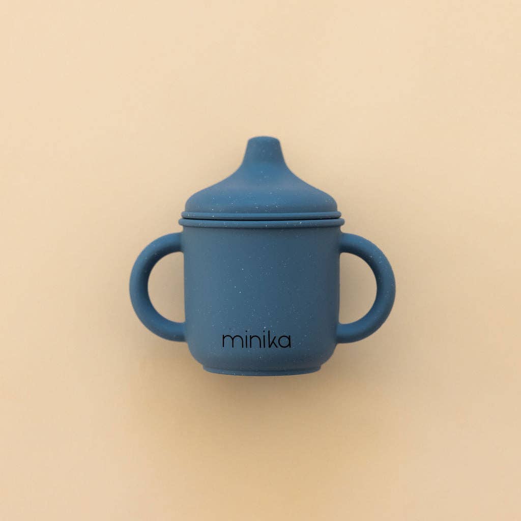 NR MINIKA SILICONE SIPPY CUP | INDIGO