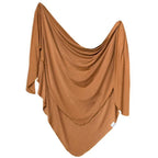 NR COPPER PEARL SWADDLE BLANKET | CAMEL