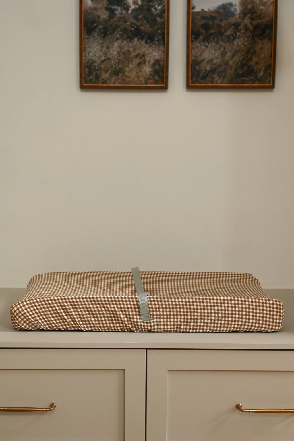 NR MINIKA CHANGING PAD COVER | VICHY BROWN