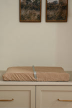 NR MINIKA CHANGING PAD COVER | VICHY BROWN