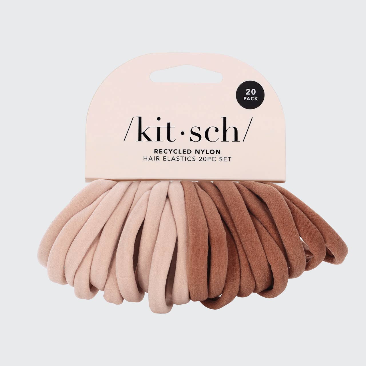 NR KITSCH NYLON ELASTICS 20pc | BLUSH