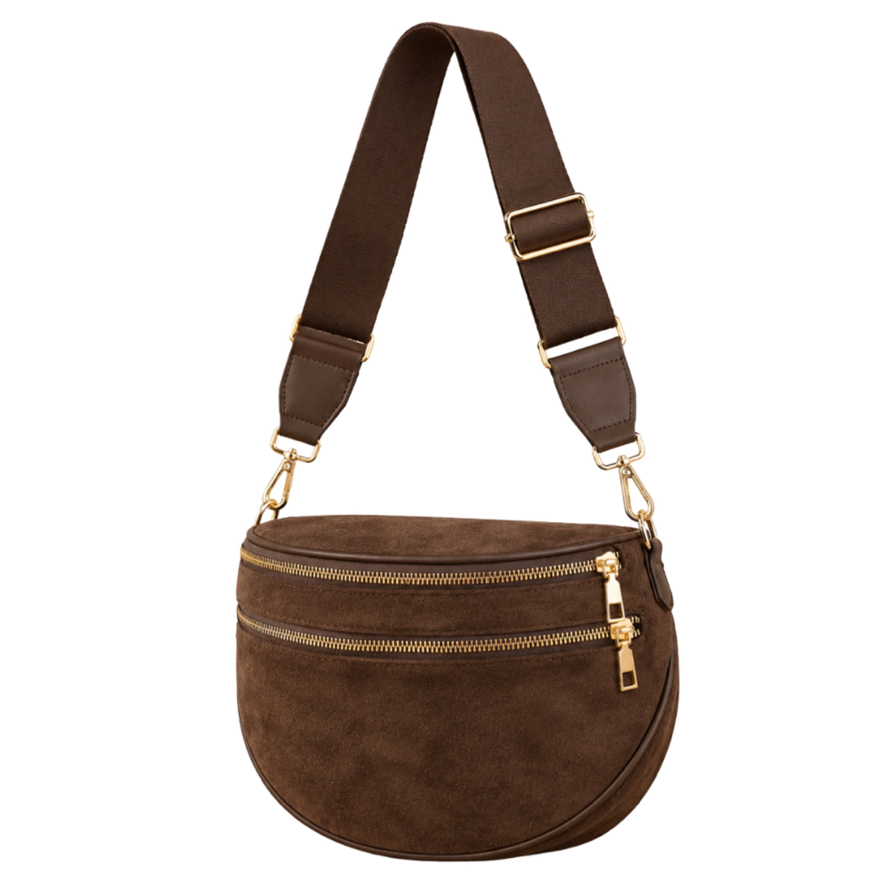 NR CROSS BODY BUM BAG | 46 STITCHES SUEDE