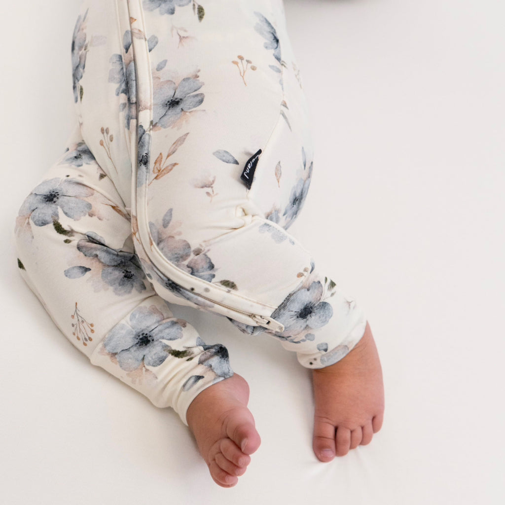 NR BELAN J | FOOTLESS SLEEPER | FROSTY FLORALS