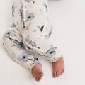 NR BELAN J | FOOTLESS SLEEPER | FROSTY FLORALS