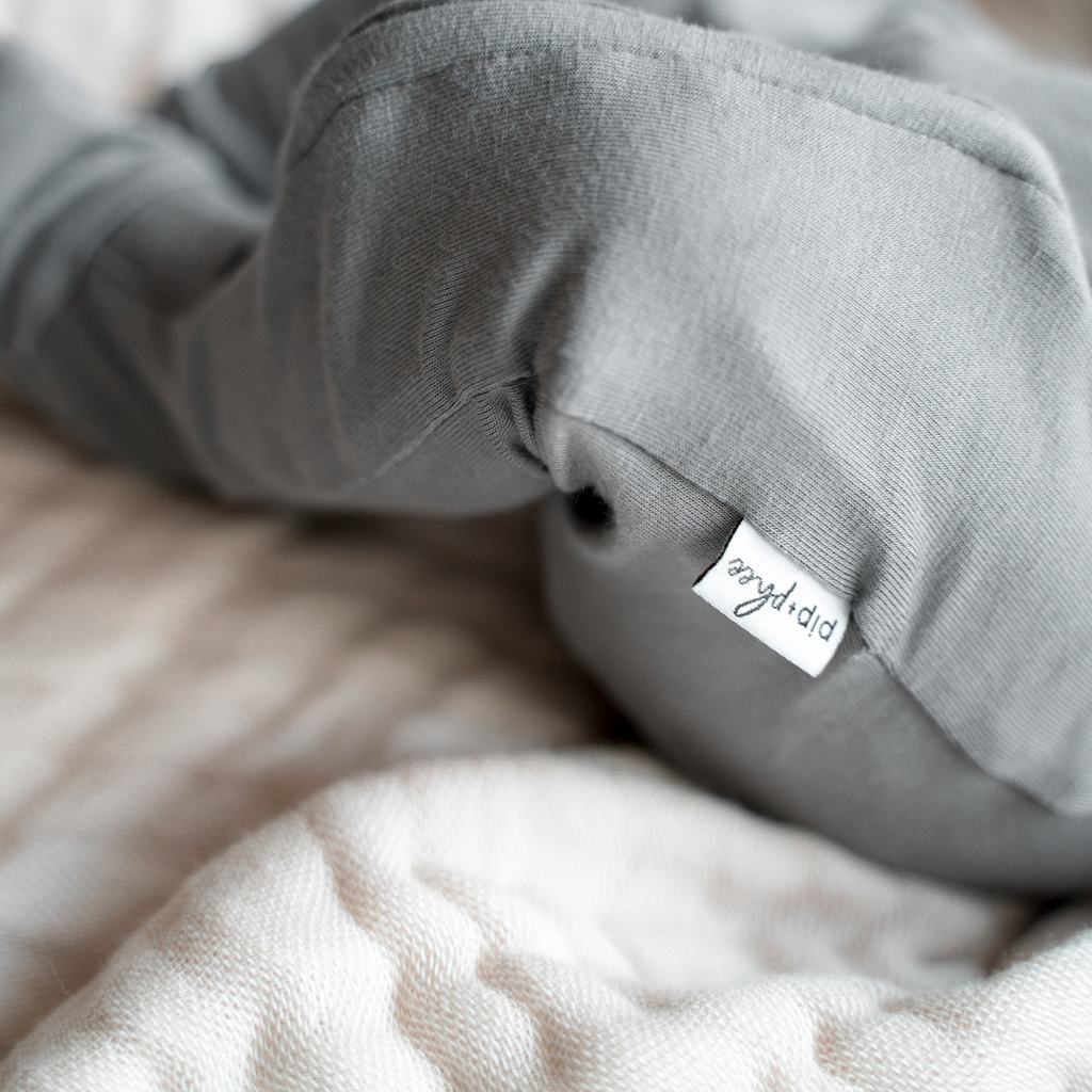 NR PIP + PHEE BAMBOO FOOTED SLEEPER | NIGHT BLACK | 0-3 M