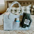 NR DIAPER CADDY | GREY