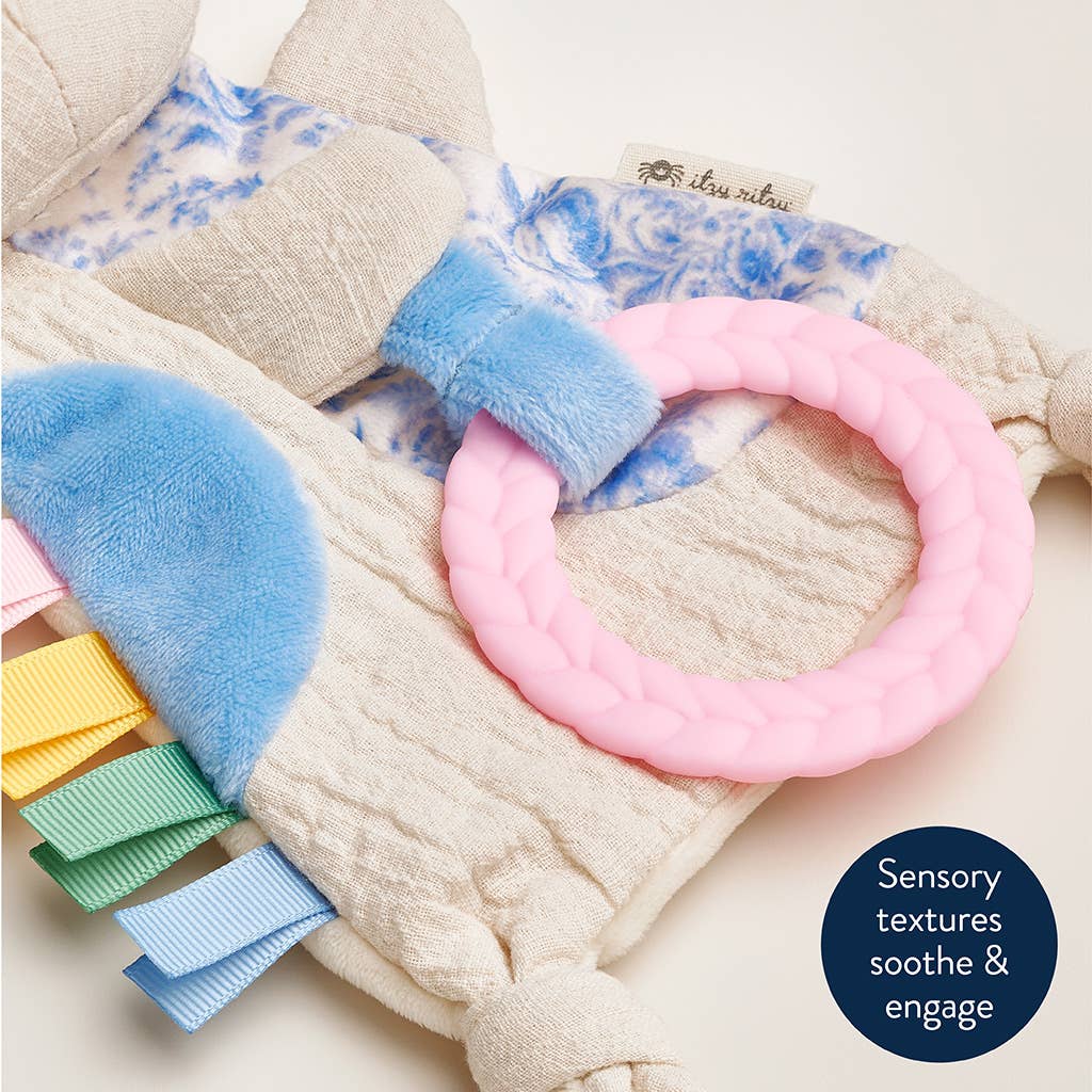 NR BITZY CRINKLE SENSORY TOY TEETHER | MALLARD