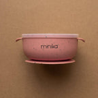 NR MINIKA SILICONE BOWL + LID | SORBET