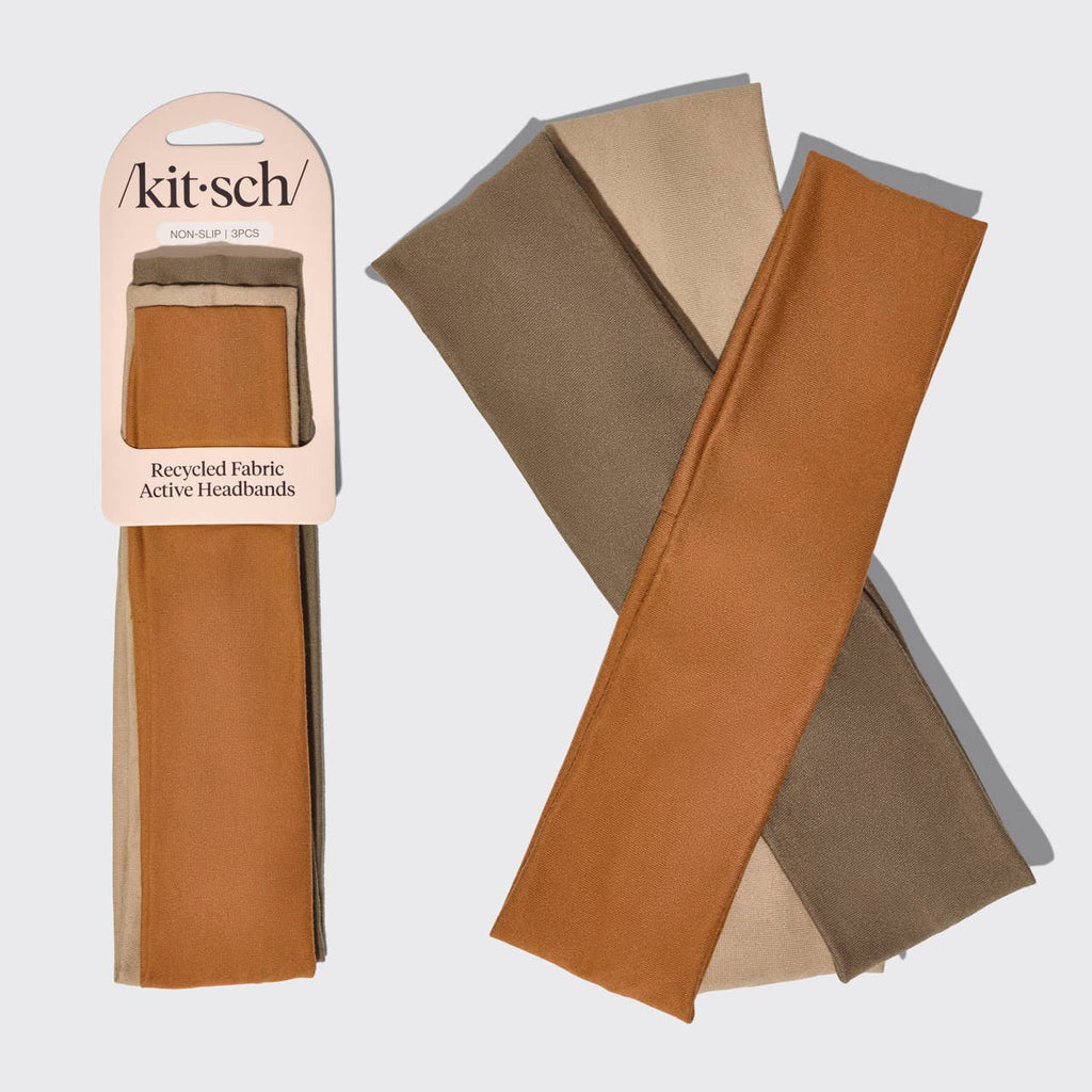 NR KITSCH ACTIVE HEADBAND 3PC SET